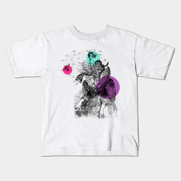 The Dreamer Kids T-Shirt by victorcalahan